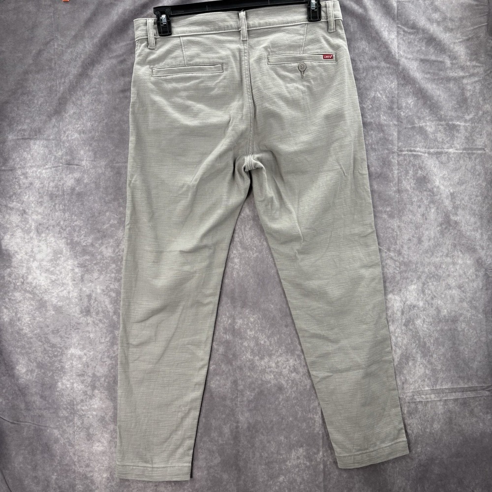 Levis XX Chino Pants Mens 32x30 Gray Standard Taper Warm - Picture 4 of 9